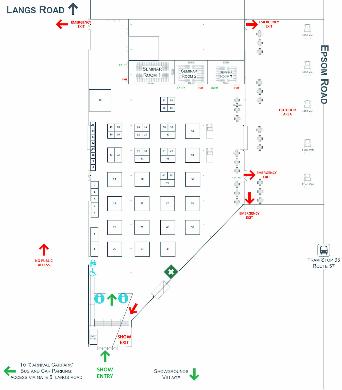Venue map