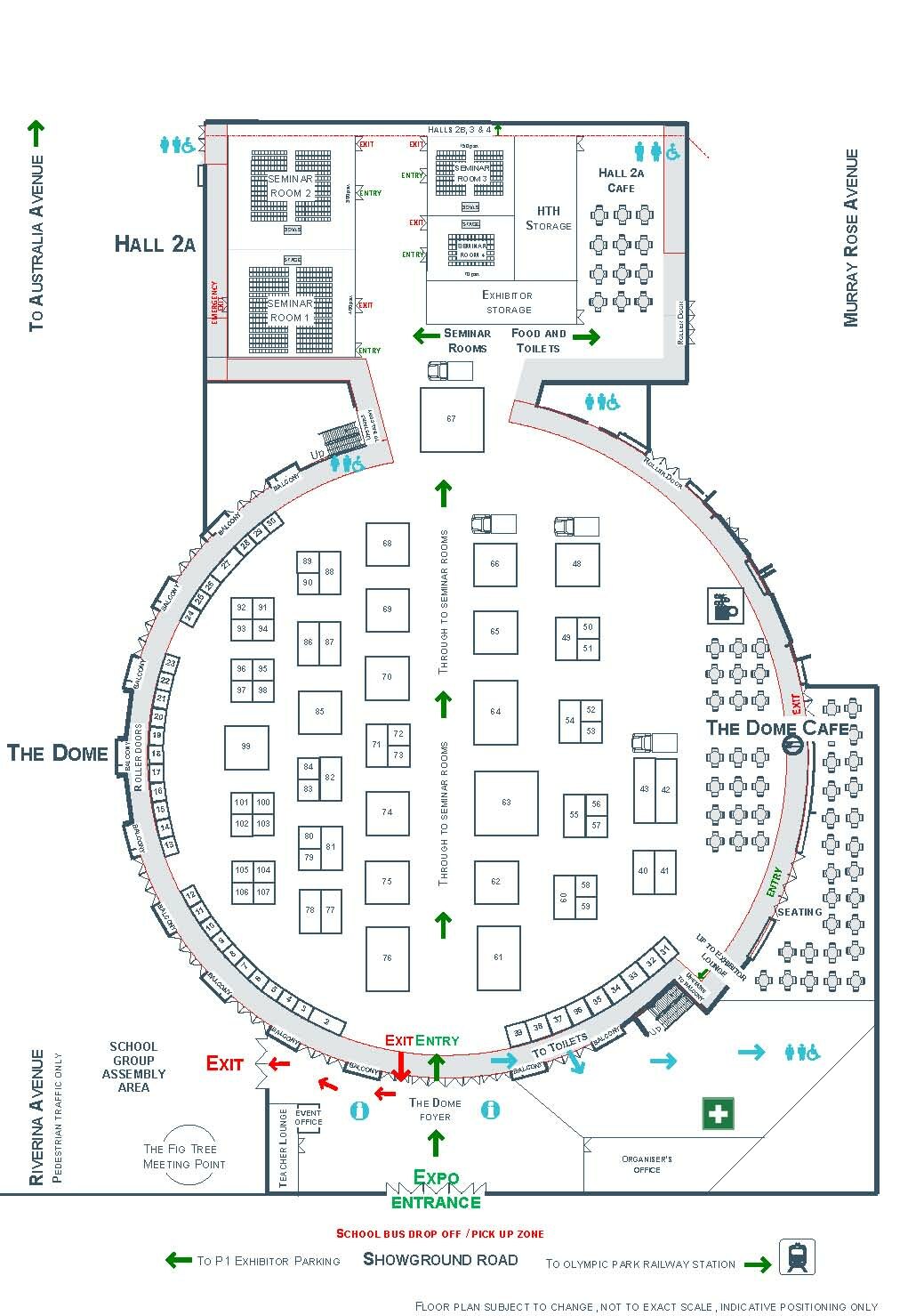 Venue map