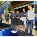 AITC tour the Ecovillage & see a Tesla  