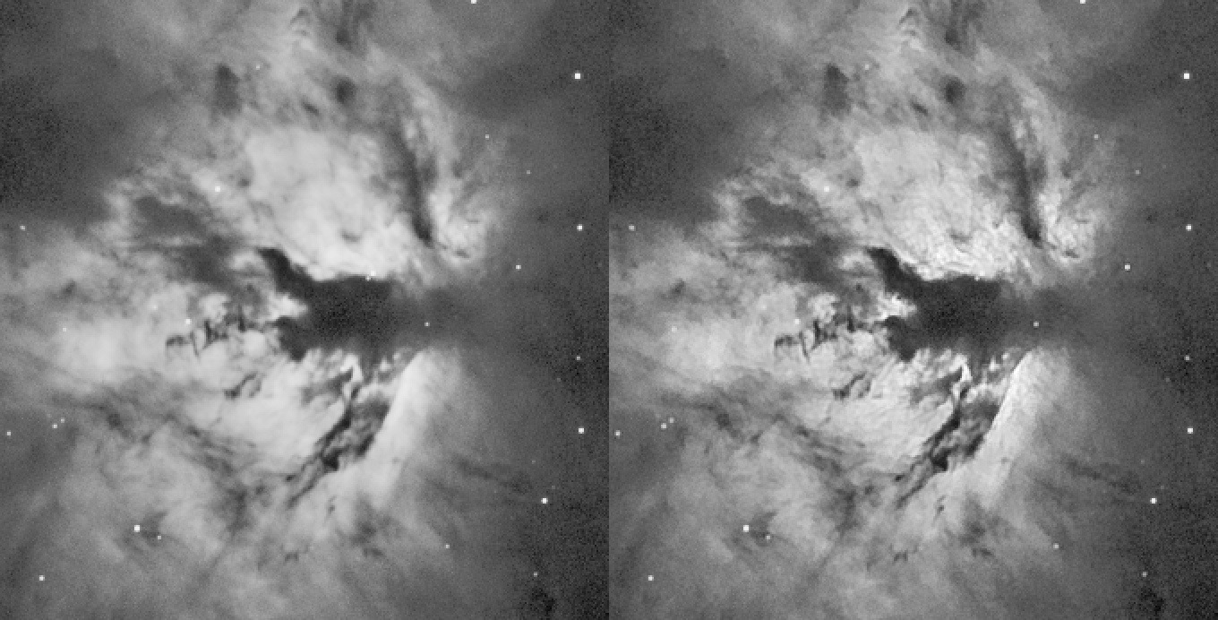 An example of deconvolution in StarTools