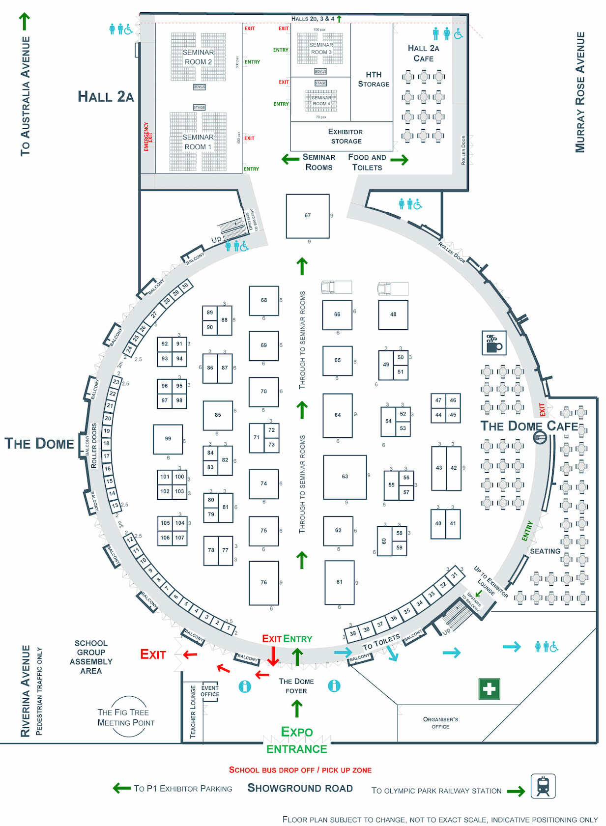 Venue map