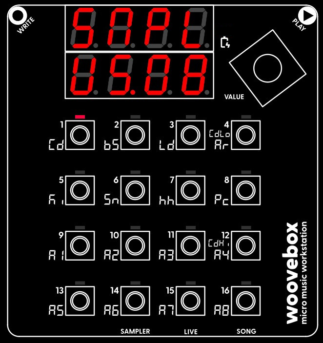 Woovebox interface